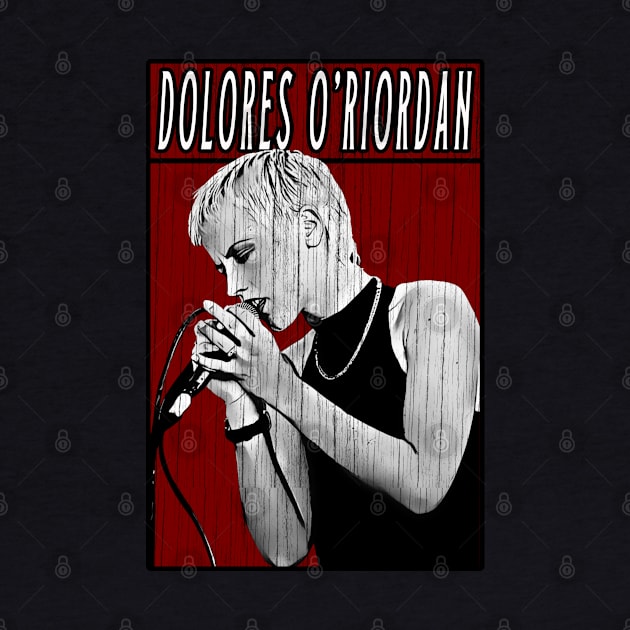 Retro Vintage Dolores O'Riordan by Projectup